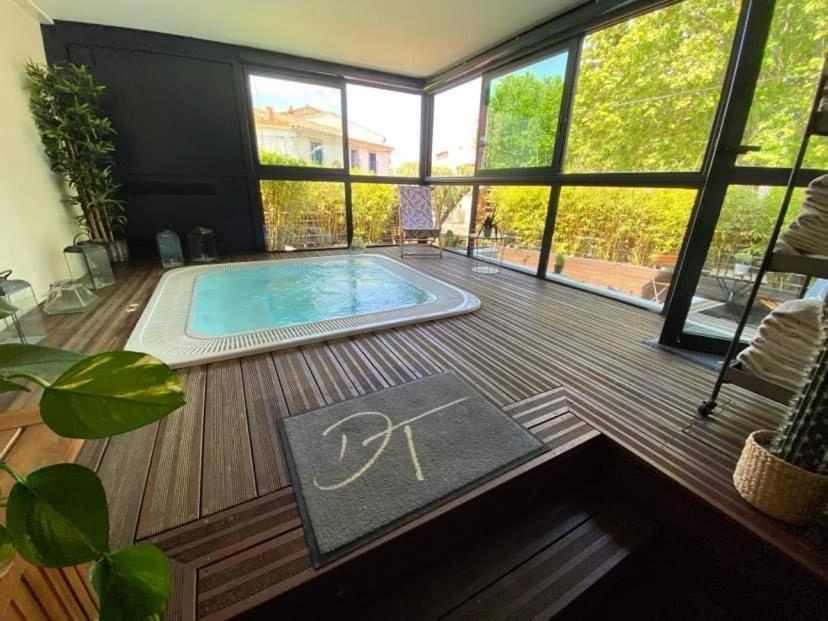 Demeure Terrisse La Residence Marseillan Kültér fotó